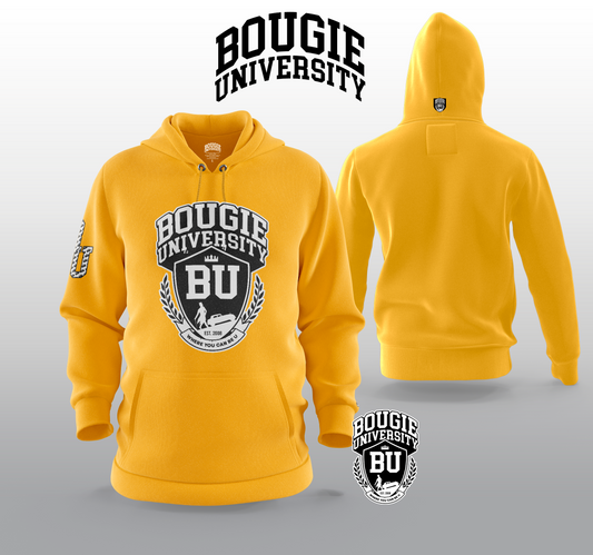 BU Men's Yellow Hoodie