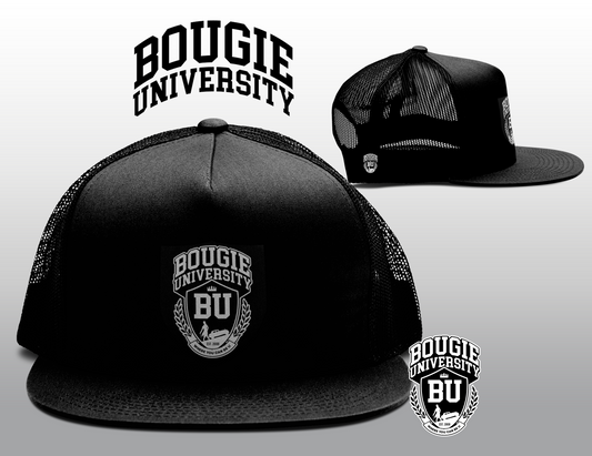 BU Men's Black Trucker Hat