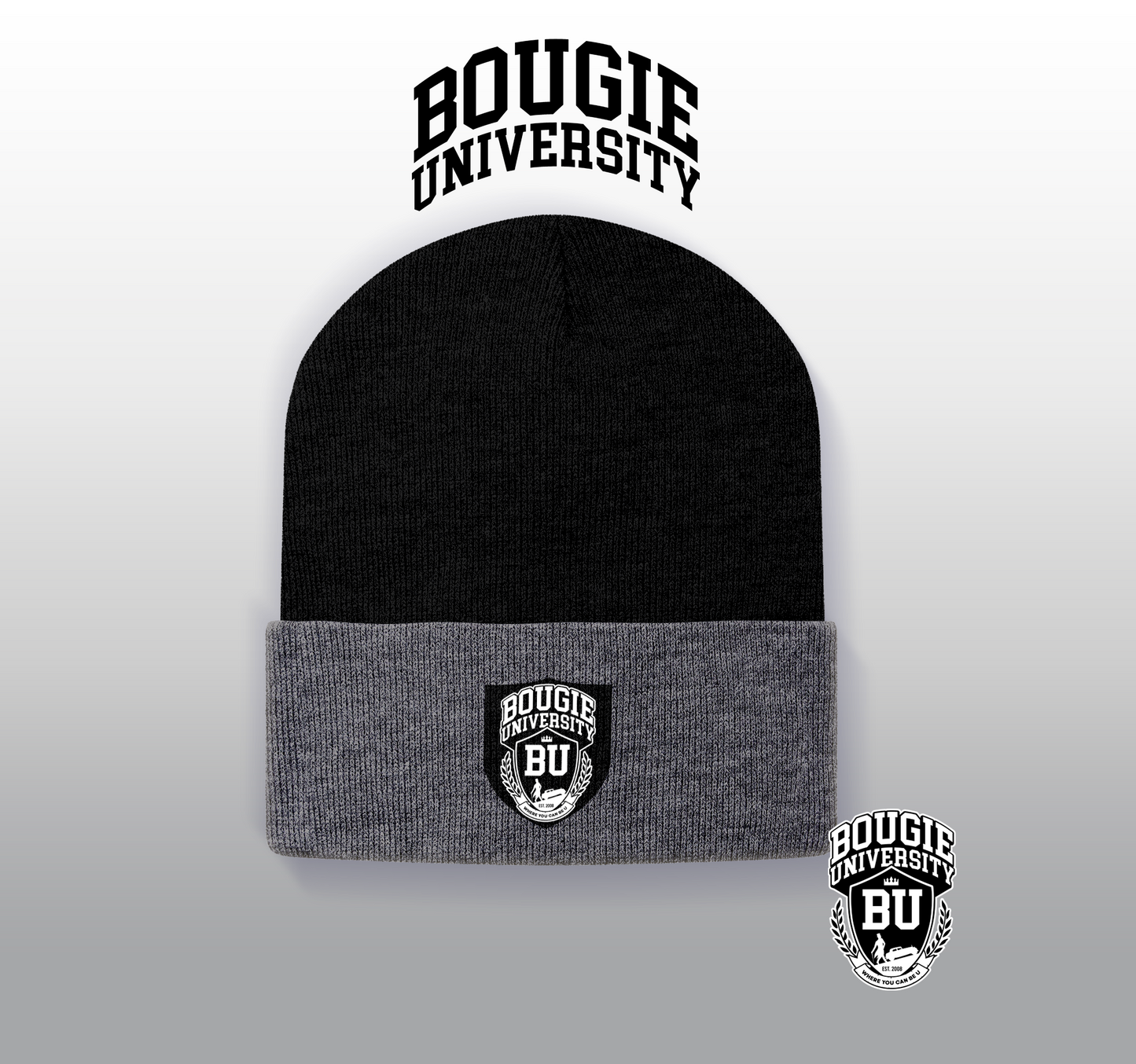 BU Black Beanie