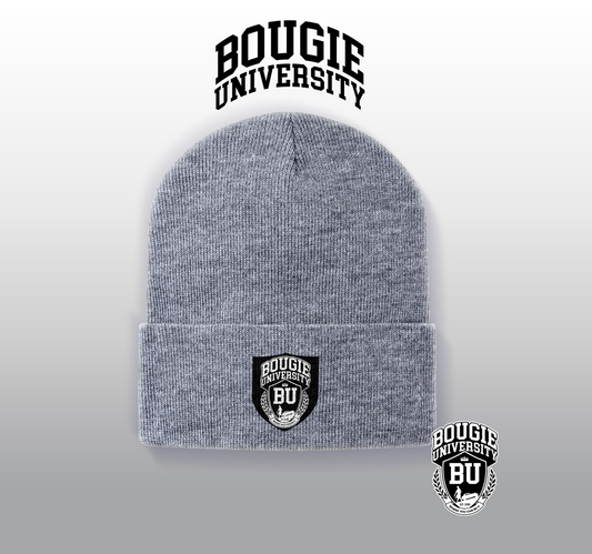 BU Gray Beanie