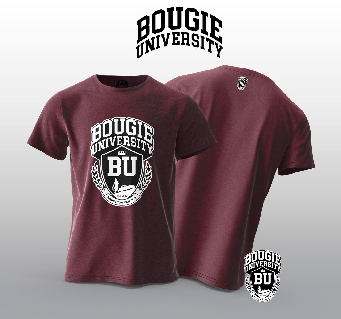 BU Men's Red T-Shirt