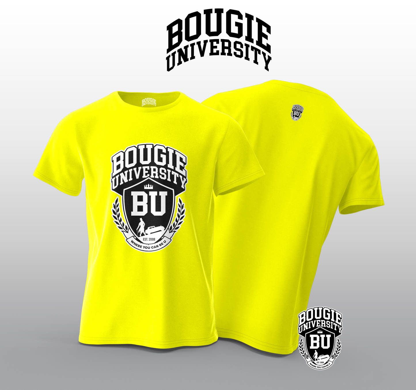 BU Men's Gray T-Shirt