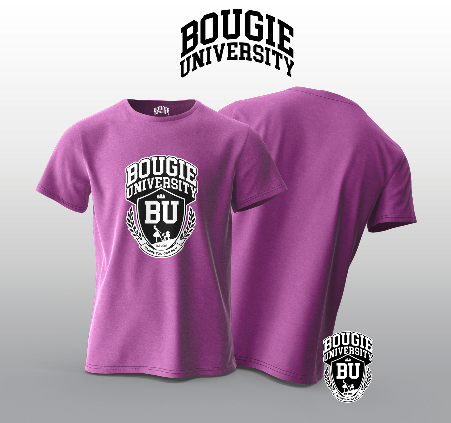 BU Women's Black T-Shirt