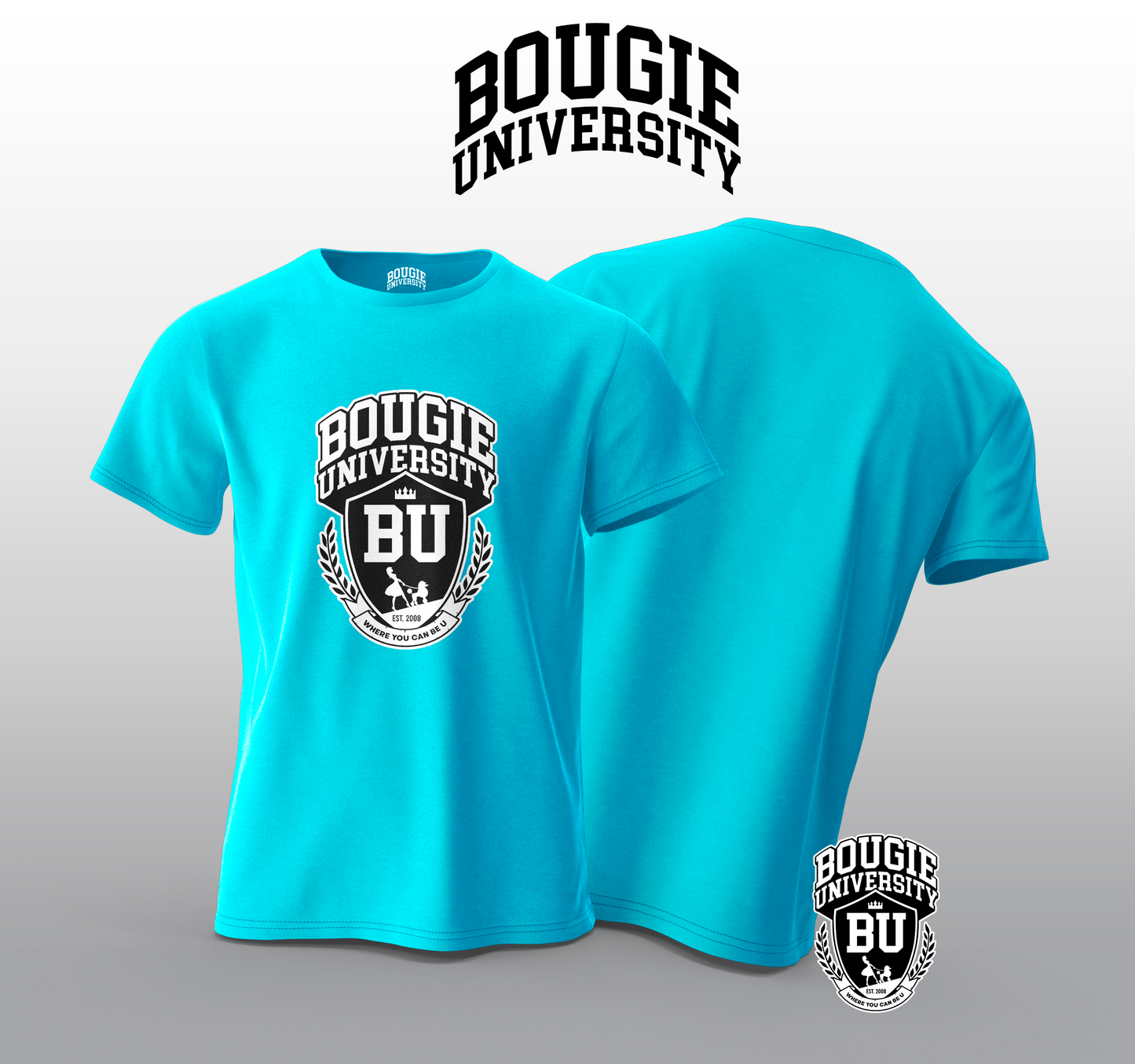 BU Women's Royal Blue T-Shirt